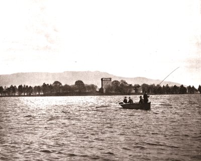 Zamek Lochleven, Kinross, Szkocja, 1894. autorstwa Unbekannt