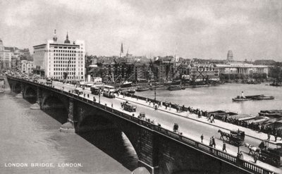 London Bridge, Londyn, początek XX wieku autorstwa Unbekannt