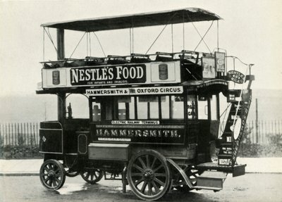 Londyński autobus parowy, 1902, 1947. autorstwa Unbekannt