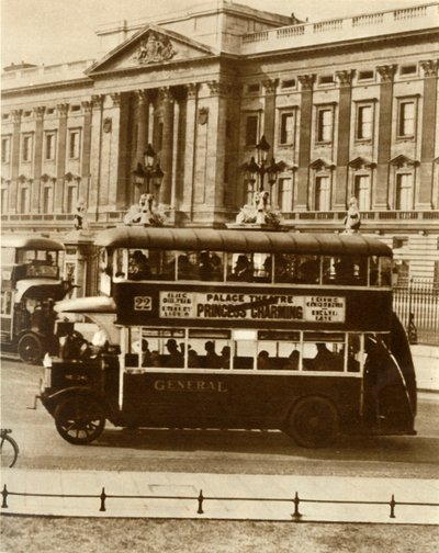 Londyński nowy autobus na każdą pogodę, 1927, 1935. autorstwa Unbekannt