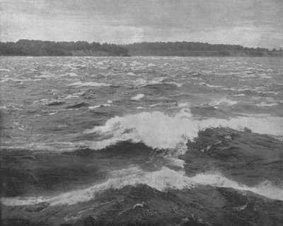 Long Sault Rapids, rzeka St Lawrence, Kanada, ok. 1900. autorstwa Unbekannt