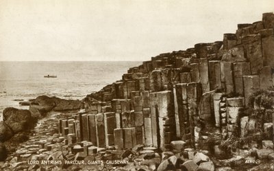 Salon Lorda Antrims, Giants Causeway, koniec XIX i początek XX wieku. autorstwa Unbekannt