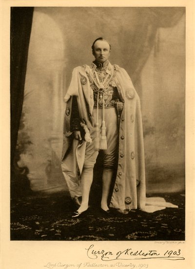 Lord Curzon z Kedleston jako wicekról, 1903, 1925. autorstwa Unbekannt