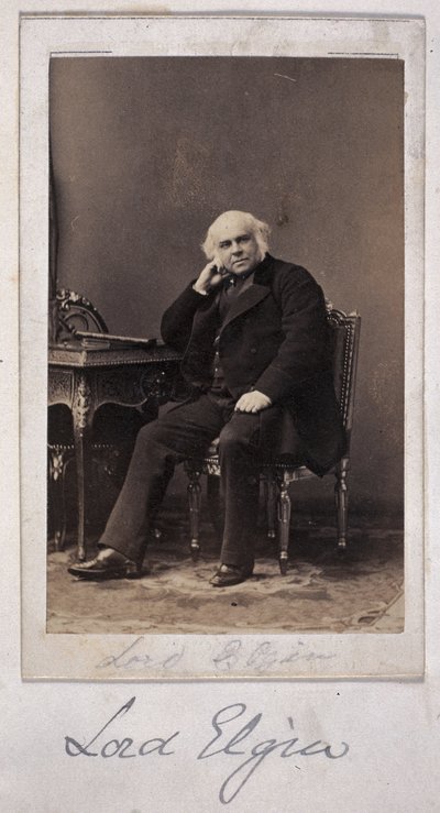 Lord Elgin, brytyjski dyplomata, ok. 1860 autorstwa Unbekannt