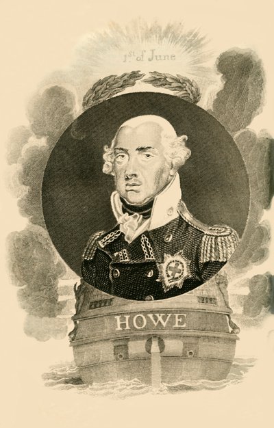 Lord Howe, 1726-1799, 1816. autorstwa Unbekannt
