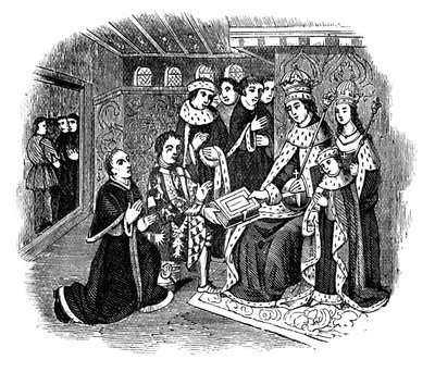 Lord Rivers i Caxton przed Edwardem IV, XV wiek, 1910 autorstwa Unbekannt