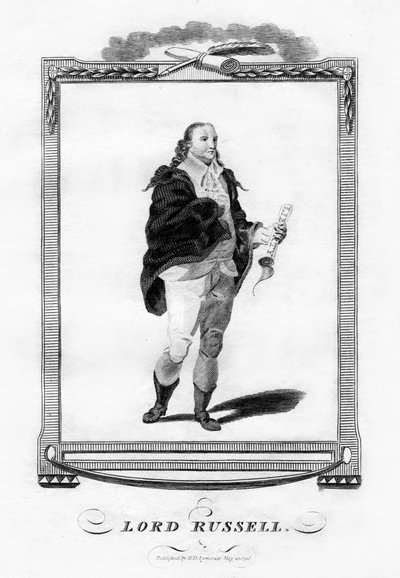Lord Russell, angielski polityk, 1796 autorstwa Unbekannt