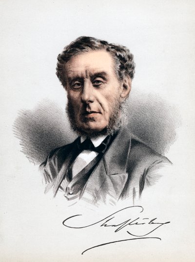 Lord Shaftesbury, angielski mąż stanu, filozof moralności, filantrop i reformator fabryki, ok. 1880 autorstwa Unbekannt
