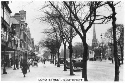 Lord Street, Southport, 1937 autorstwa Unbekannt