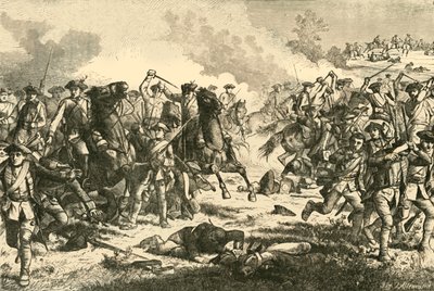 Szarża kawalerii Loudons w Kunersdorf, 1759, 1890. autorstwa Unbekannt