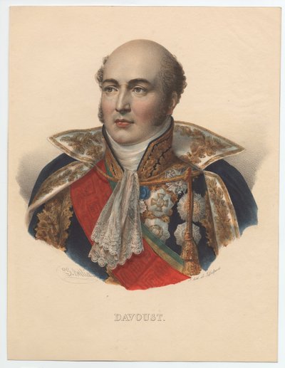 Louis-Nicolas Davout 1770-1823, marszałek Francji, 1835 autorstwa Unbekannt