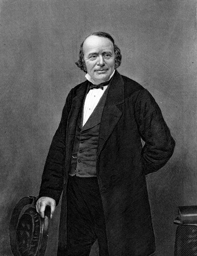Louis Agassiz 1807-1873, urodzony w Szwajcarii amerykański przyrodnik i glacjolog, ok. 1860 r. autorstwa Unbekannt