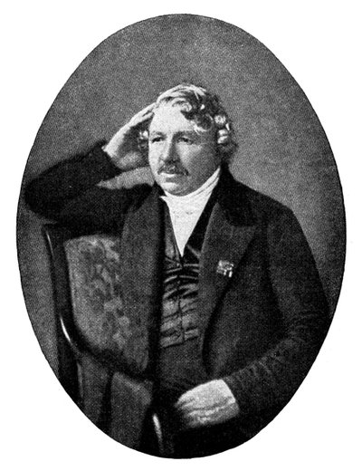 Louis Daguerre 1787-1851, francuski fotograf, 1900 autorstwa Unbekannt