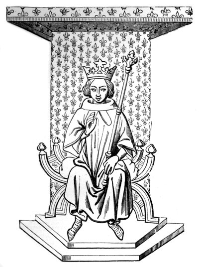 Ludwik IX, XIV wiek, 1870 autorstwa Unbekannt