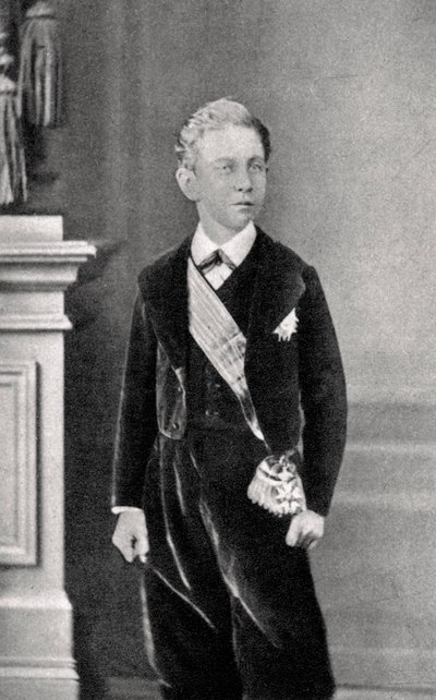 Ludwik Napoleon, książę cesarski, c1865-1868 autorstwa Unbekannt