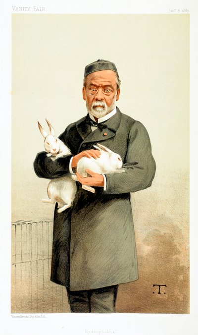 Louis Pasteur, francuski chemik i twórca nowoczesnej bakteriologii, 1887 autorstwa Unbekannt