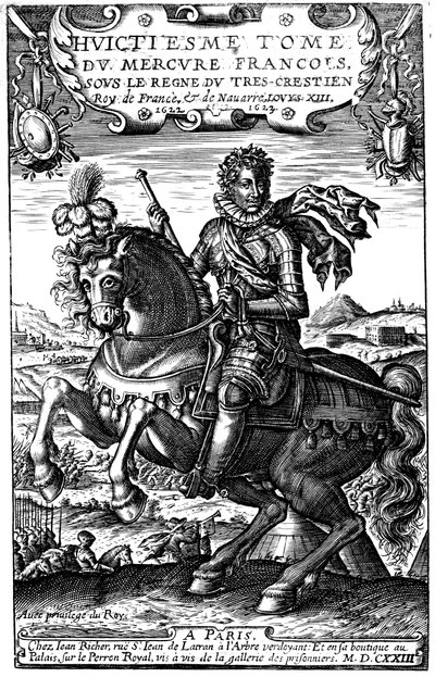 Ludwik XIII Francji, 1623 autorstwa Unbekannt