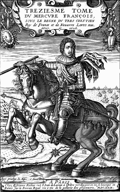 Ludwik XIII Francji, 1629 autorstwa Unbekannt