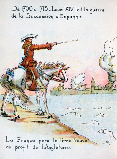 Ludwik XIV i wojna o sukcesję hiszpańską, 1700-1715 XX w. autorstwa Unbekannt