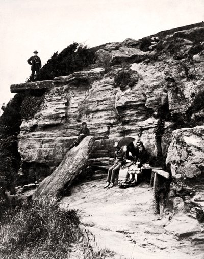 Seat Lovers, Fairlight, Hastings, Sussex, c1900 autorstwa Unbekannt