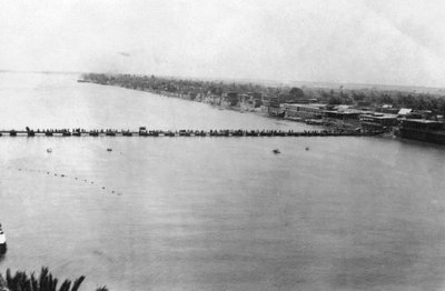 Dolny most pontonowy, Bagdad, Mezopotamia, I wojna światowa, 1918 autorstwa Unbekannt