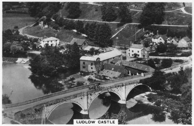 Zamek Ludlow, 1936 autorstwa Unbekannt