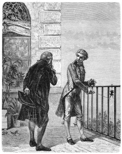 Luigi Galvani, włoski fizjolog z XVIII wieku, 1880 autorstwa Unbekannt