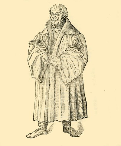 Głoszenie Lutra, ok. 1500-1520, 1890. autorstwa Unbekannt