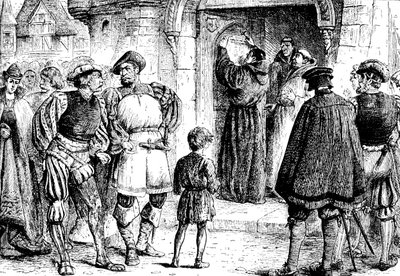 Protest Lutra, 1517, 1909 autorstwa Unbekannt
