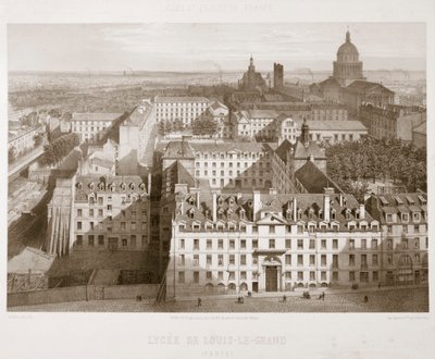 Liceum Louis-le-Grand, Paryż, 1867 autorstwa Unbekannt