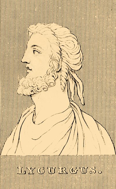 Likurg, fl c820 pne, 1830. autorstwa Unbekannt