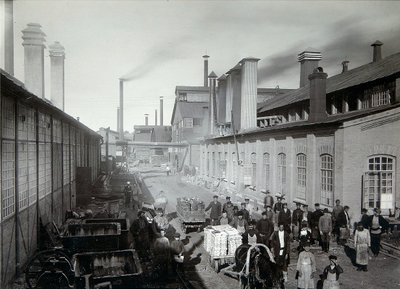 Odlewnia żelaza Lysva, Rosja, 1900 autorstwa Unbekannt