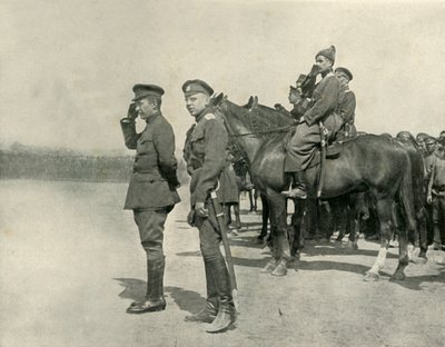 M. Kiereński pozdrawiający wojska, lipiec 1917, 1919. autorstwa Unbekannt