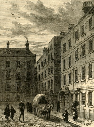Macklins House, Tavistock Row, 1881. autorstwa Unbekannt
