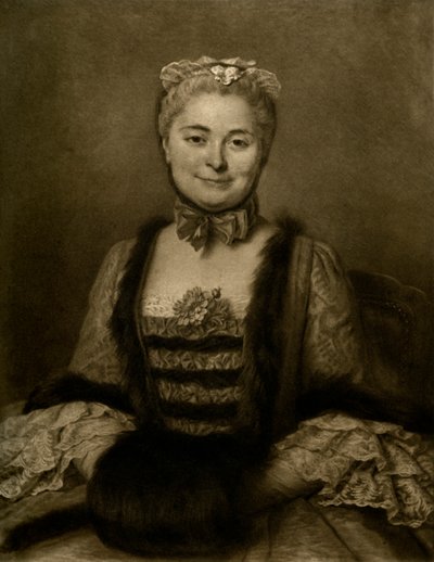 Madame Masse, ok. 1750, 1908. autorstwa Unbekannt