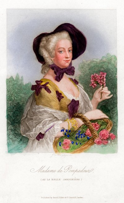 Madame de Pompadour, ok. 1740-1800 autorstwa Unbekannt