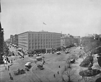 Plac Madison, XIX wiek autorstwa Unbekannt