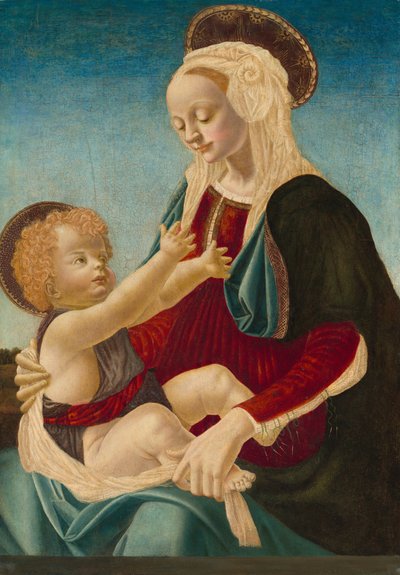 Madonna z Dzieciątkiem, c. 14701480. autorstwa Unbekannt