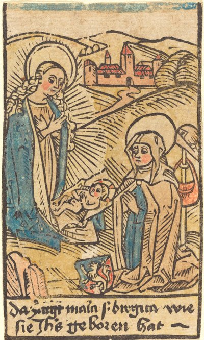 Madonna i św. 14801500. autorstwa Unbekannt