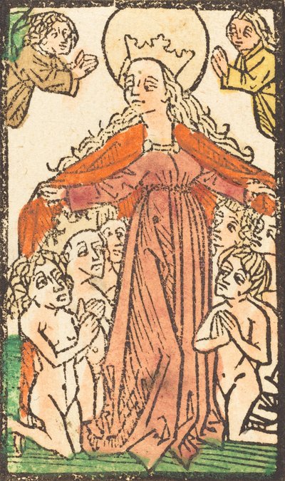 Madonna jako Opiekunka, ok. 1930 14701480. autorstwa Unbekannt