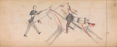 Maffet Ledger: Rysunek, ca. 1874-81. autorstwa Unbekannt
