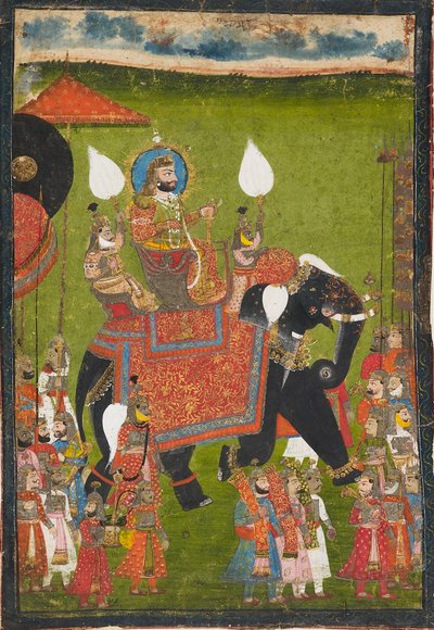 Maharana Jawan Singh z Mewar, 1835-1850 autorstwa Unbekannt