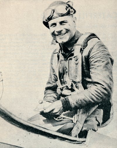Major James H Doolittle, amerykański lotnik, c1936 c1937 autorstwa Unbekannt