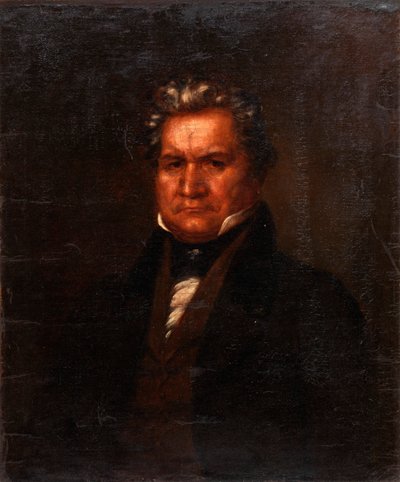 Major Ridge, Portret Indian Cherokee, . autorstwa Unbekannt