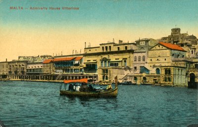 Malta - Dom Admiralicji Vittoriosa, c1918-c1939. autorstwa Unbekannt