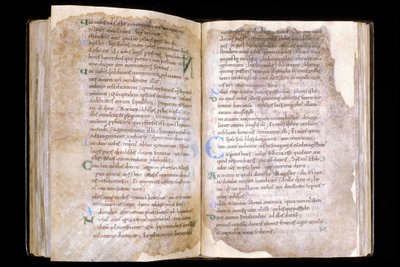 Manche N* 066, Miasto Mortain, Skarb Kolegiaty Saint Evroult, Ewangeliarz z X wieku. autorstwa Unbekannt