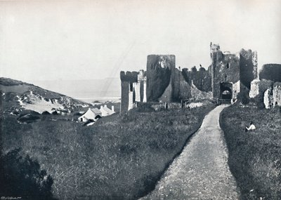 Manorbier - Zamek, 1895 autorstwa Unbekannt
