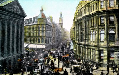 Mansion House i Cheapside, Londyn, początek XX wieku autorstwa Unbekannt