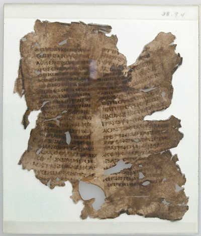 Fragment liścia rękopisu, koptyjski, IV-VII w. autorstwa Unbekannt
