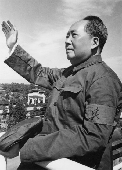 Mao Zedong, chiński komunistyczny rewolucjonista i przywódca, lata 50.-60 autorstwa Unbekannt